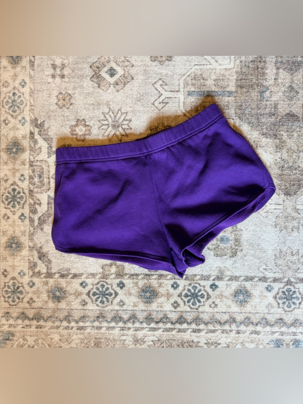 TNA cozy Purple High-Rise dolphin Athletic Shorts